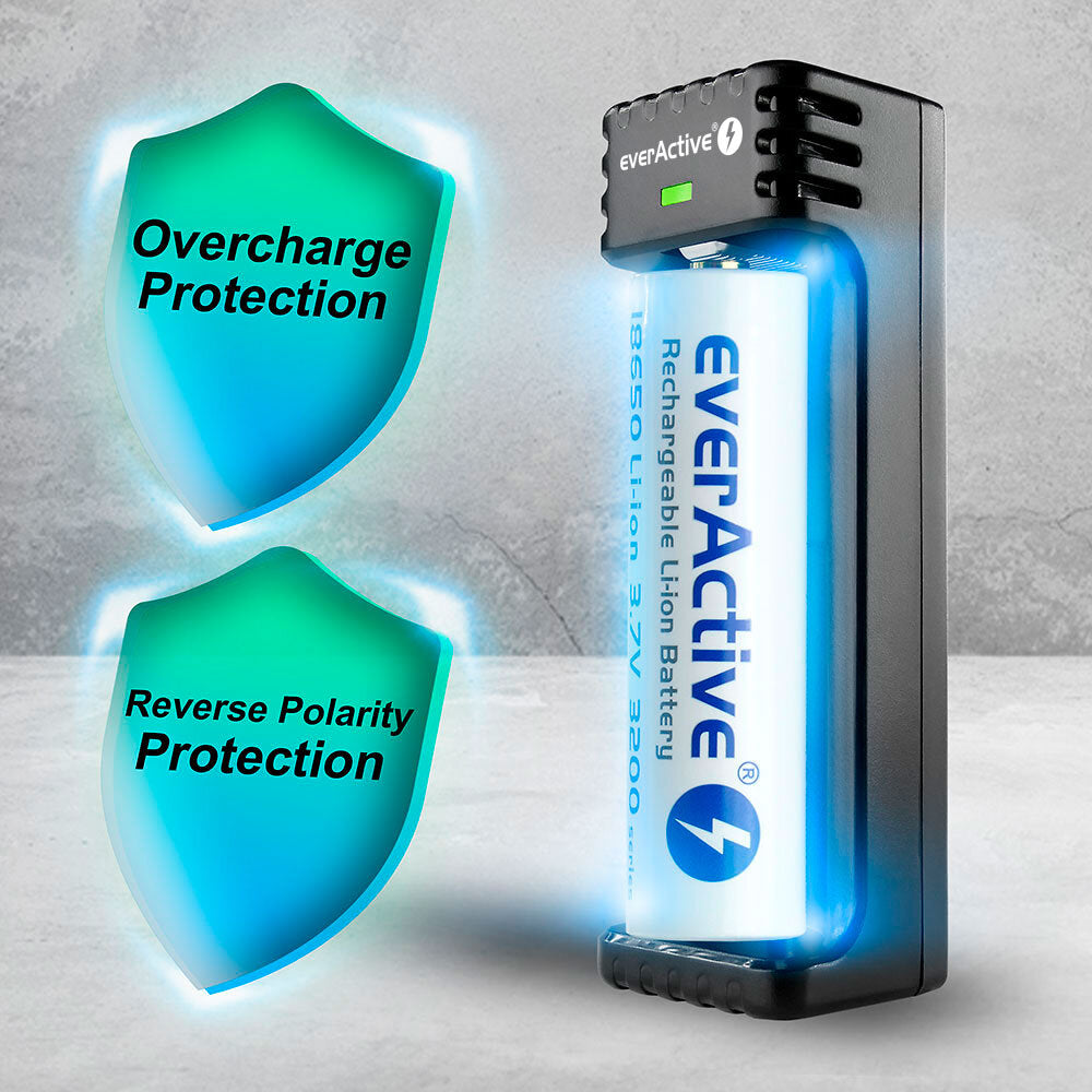 Зарядно устройство EverActive UC-100 Li-Ion/NiMH