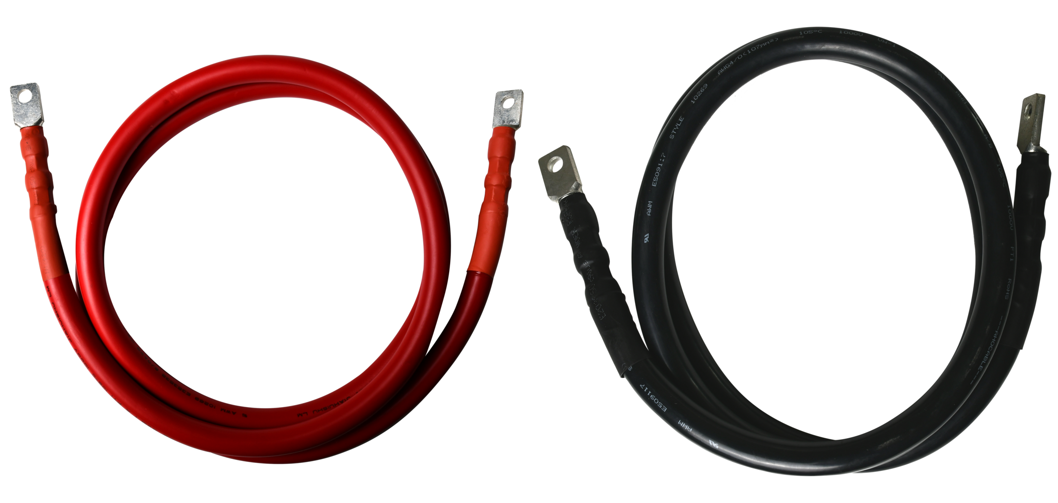 0000AWG Power Cable – Busbar to Inverter (2 m)