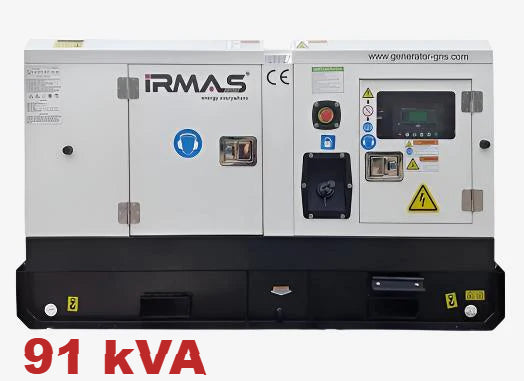 Diesel generator Irmas, SDEC - 91 kVA, 73 kW