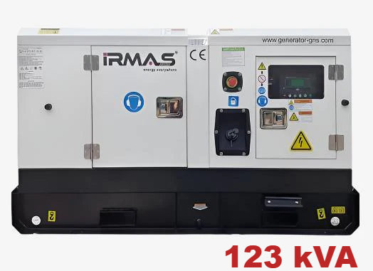 Diesel generator Irmas, SDEC - 123 kVA, 98 kW