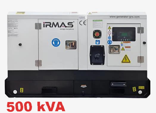 Diesel generator Irmas, SDEC - 500 kVA, 400 kW