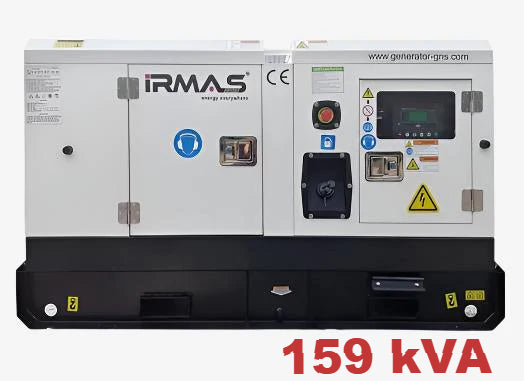 Diesel generator Irmas, SDEC - 159 kVA, 127 kW