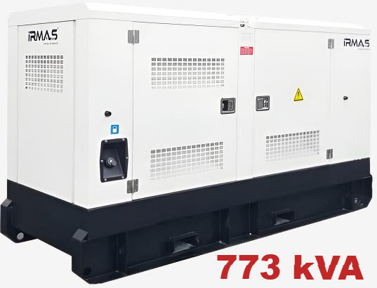 Diesel generator Irmas, SDEC - 773 kVA, 618 kW
