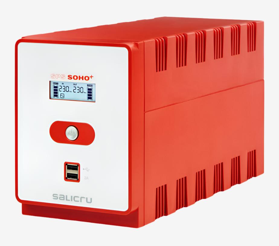 Salicru, SPS 1600 SOHO+, Line-Interactive, 1600VA, UPS with Dual USB Charger