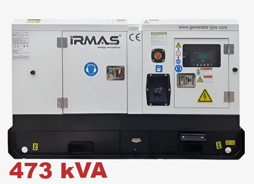 Diesel generator Irmas, SDEC - 473 kVA, 378 kW