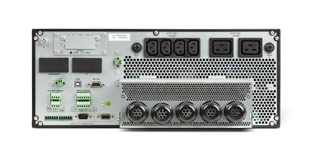 Salicru, SLC-15-CUBE4 R, Three-Phase, UPS - 15 kVA, On-Line, Rack with IoT and Extra Charger