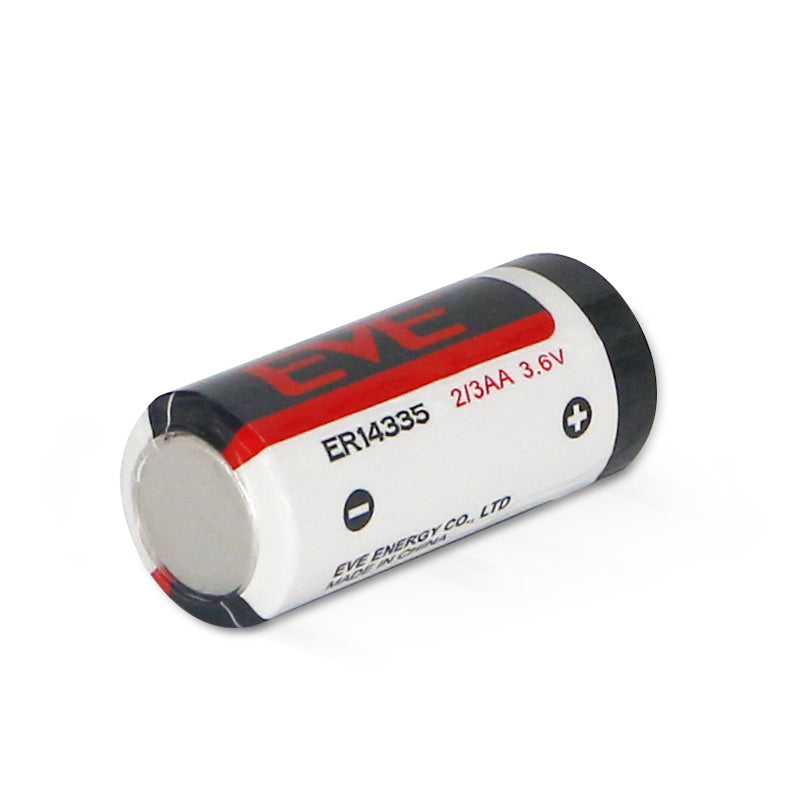 Battery  EVE ER14335, 2/3AA 3.6V 1650mAh, Li-SOCl2