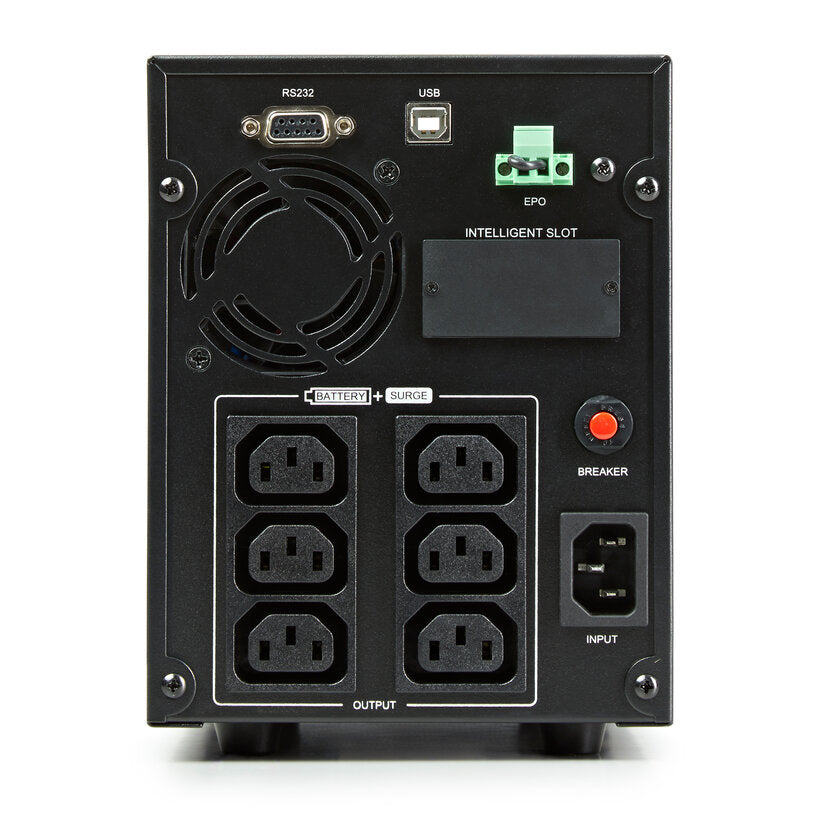 Salicru, SPS 850 ADV T, Line-Interactive, UPS - 850VA, Sine-Wave, Tower with 6 Sockets