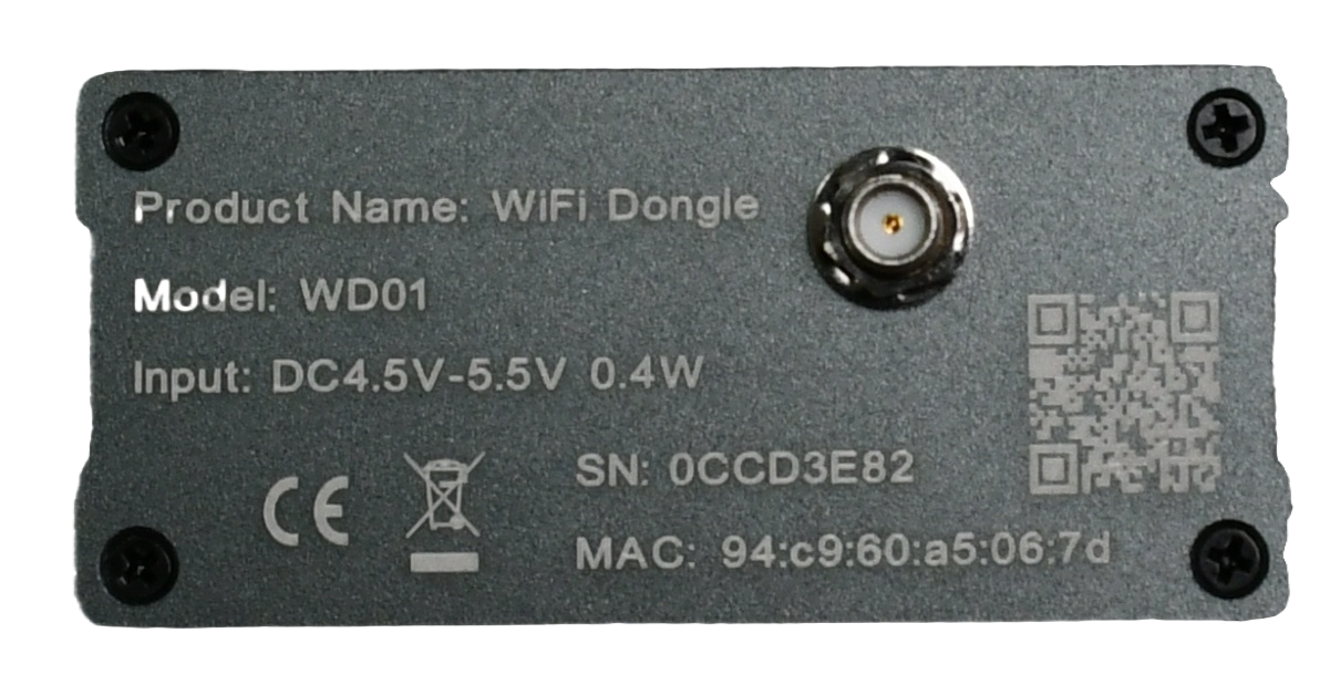 Pytes WF01 (WD01) WiFi Dongle – за E-Box 48100R