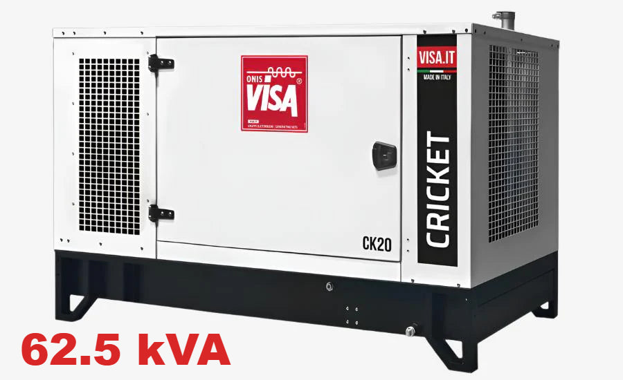 Diesel generator VISA CRICKET, BAUDOUIN, BD 60 CK - 62.5 kVA, 50 kW