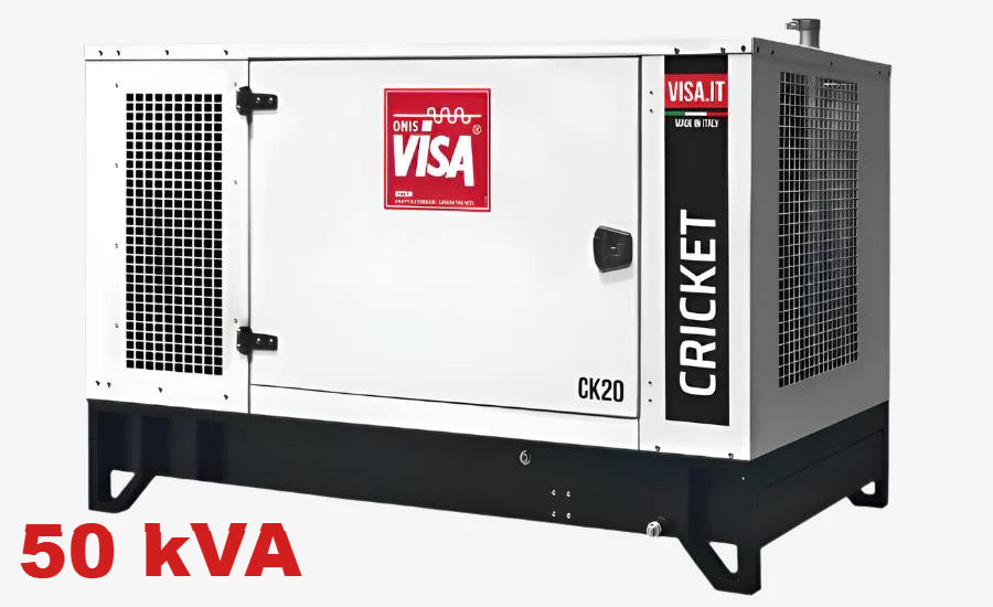 Diesel generator VISA CRICKET, BAUDOUIN, BD 50 CK - 50 kVA, 40 kW