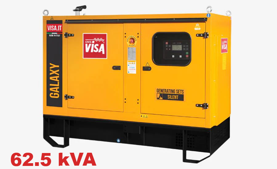 Diesel generator VISA Galaxy GX, BAUDOUIN, BD 60 GX - 62.5 kVA, 50 kW