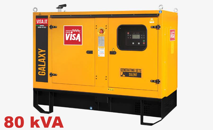 Diesel generator VISA Galaxy GX, BAUDOUIN, BD 80 GX - 80 kVA, 64 kW