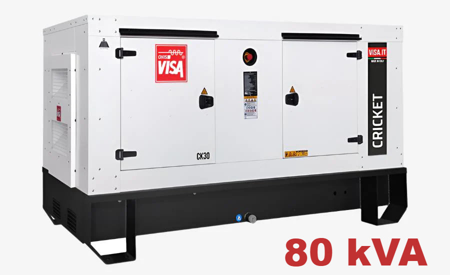 Diesel generator VISA CRICKET, BAUDOUIN, BD 80 CK - 80 kVA, 64 kW