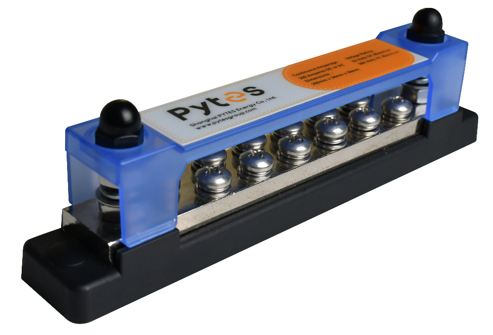 300A Busbar with 12 × M6 Terminals (with Cover)