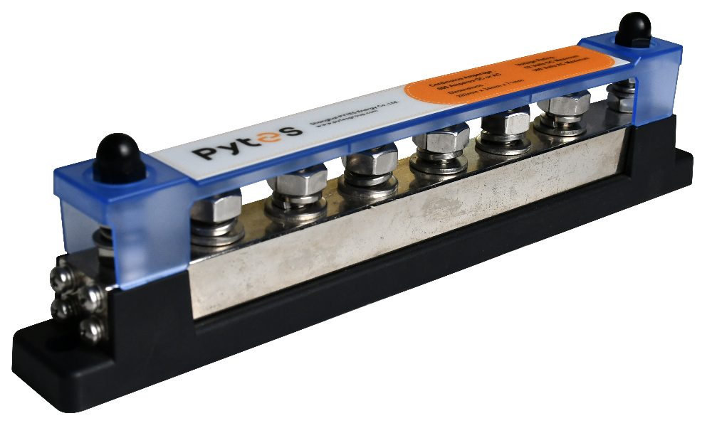 600A Busbar with 6 × M10 Terminals (with Cover)