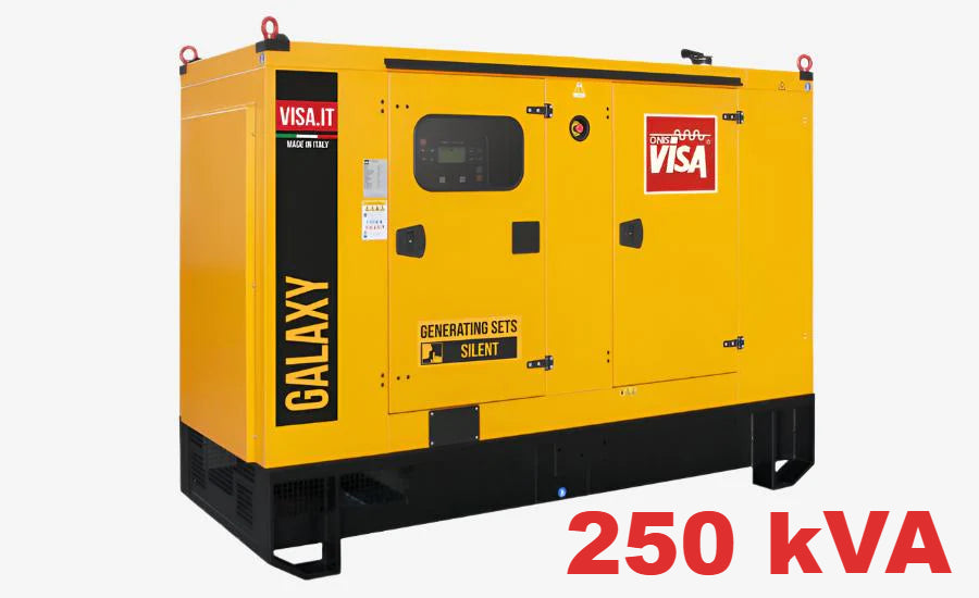 Diesel generator VISA Galaxy GX, IVECO, F 250 GX - 250 kVA, 200 kW