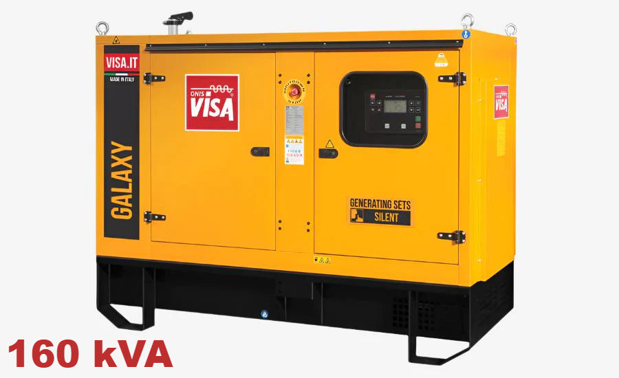 Diesel generator VISA Galaxy GX, IVECO, F 170 GX - 160 kVA, 128 kW