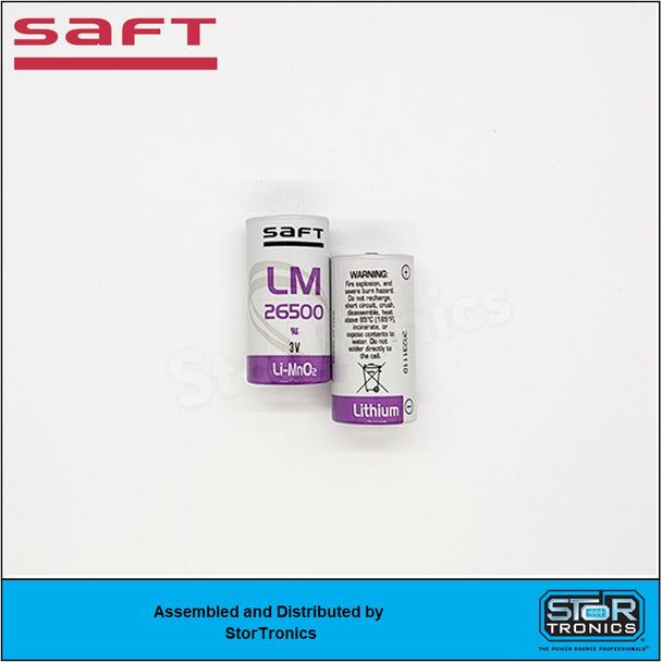 Battery Saft LM 26500, 3V 7.75Ah, Li-MnO2