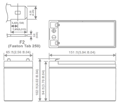 AGM battery 12V 9Ah, MWL 9-12B