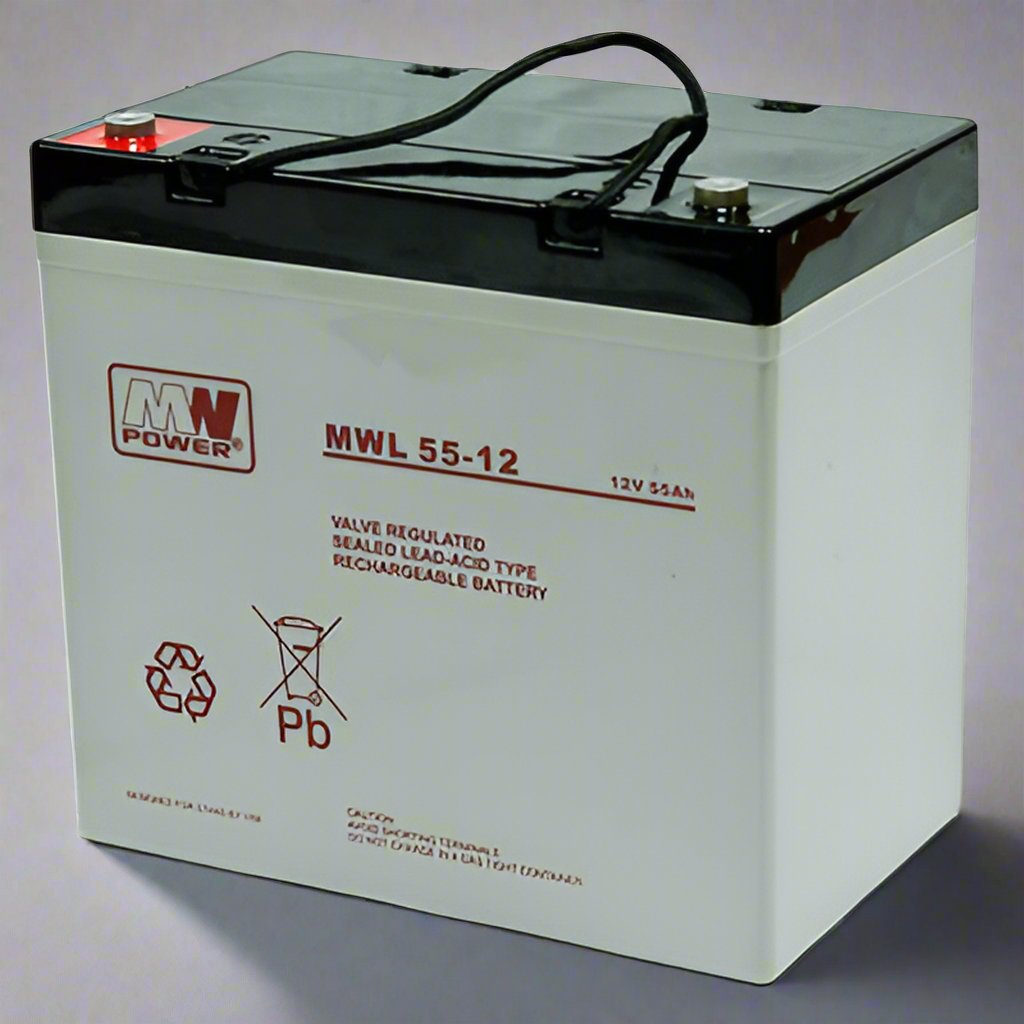 AGM battery 12V 55Ah, MWL 55-12 - Eurogroup 33