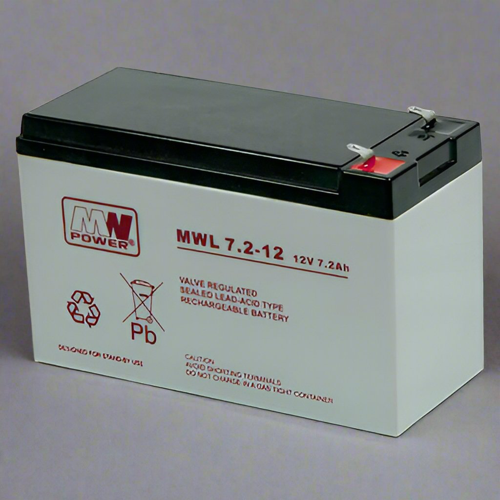 AGM battery 12V 7.2Ah, MWL 7.2-12, MWL 7.2-12L - Eurogroup 33