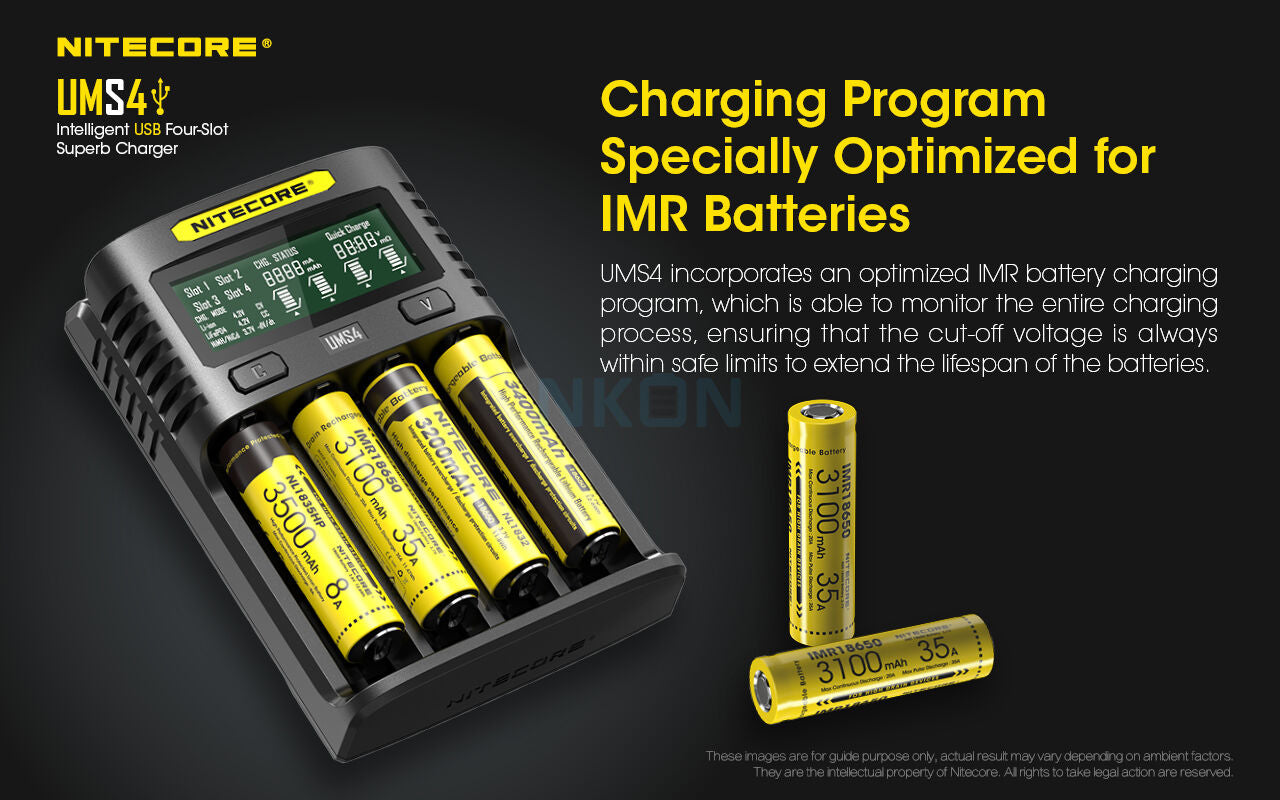 Зарядно Nitecore UMS4 USB