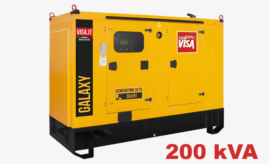Diesel generator VISA Galaxy GX, PERKINS, P 200 GX - 200 kVA, 160 kW