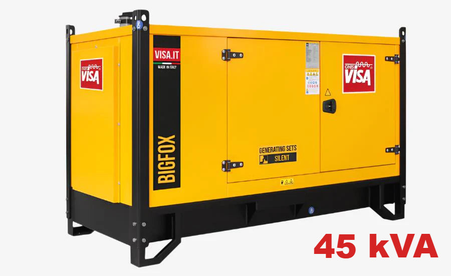 Diesel generator VISA FOX, PERKINS, P 45 FOX - 45 kVA, 36 kW