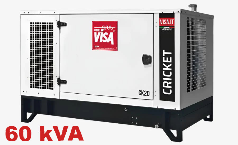 Diesel generator VISA CRICKET, PERKINS, P 65 CK - 60 kVA, 48 kW