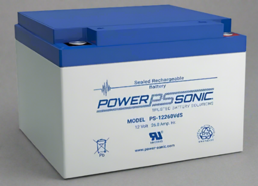 AGM battery 12V 26Ah, PS-12260VdS - Eurogroup 33