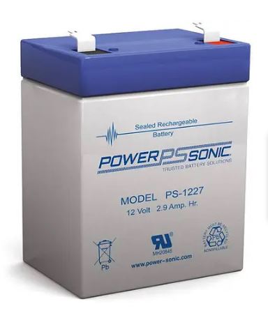 AGM battery 12V 2.9Ah, PS-1227 - Eurogroup 33