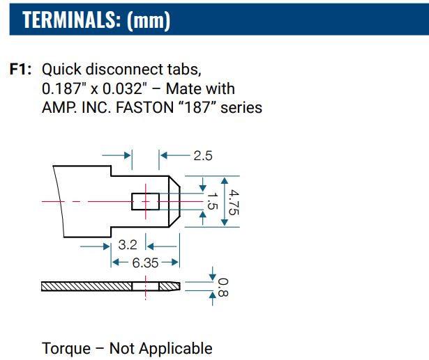 12V 2.9Ah, PS-1229L F1 AGM battery