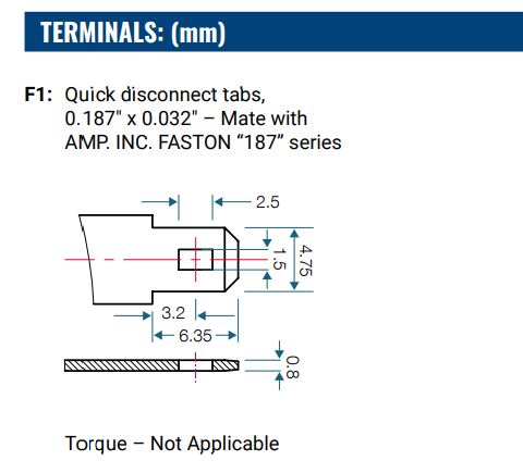 AGM battery 4V 4.5Ah, PS-4100