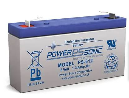 AGM battery 6V 1.2Ah, PS-612 - Eurogroup 33