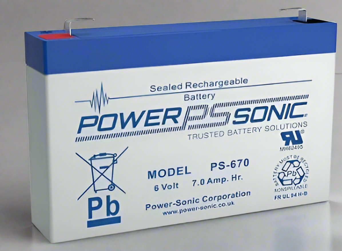 AGM battery 6V 7Ah, PS-670 - Eurogroup 33