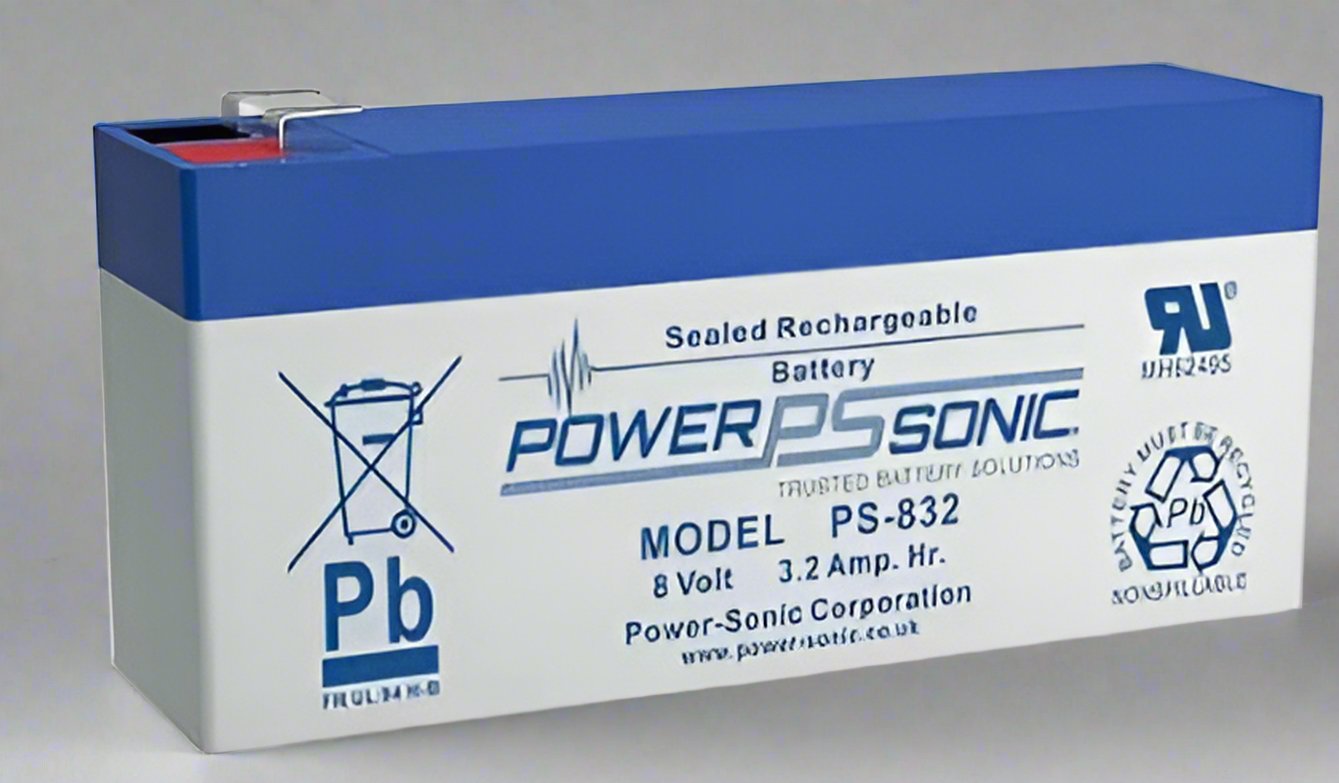 AGM battery 8V 3.2Ah, PS-832 - Eurogroup 33