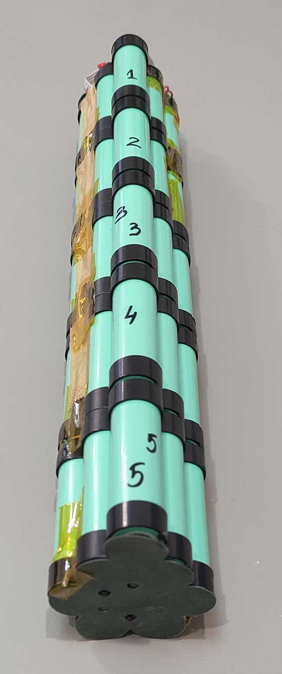 Battery for E-bikes 36V 12.6Ah Li-ion