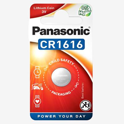 Батерия 3V Panasonic CR1616, LiMnO2 - блистер 1 бр.