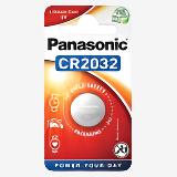 Батерия 3V Panasonic CR2032, LiMnO2 - блистер 1 бр.