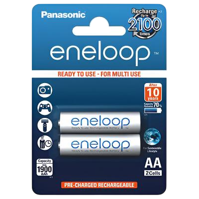 Батерия 1.2V Panasonic Eneloop AA R6 NiMh 2000mAh x 2 бр.