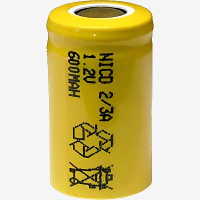 Батерия Pkcell NiCd 2/3A 600mAh