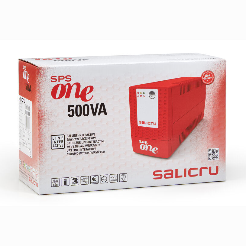 SPS 700 ONE, Salicru, 700VA, Line-Interactive, UPS, - Compact Mini Tower