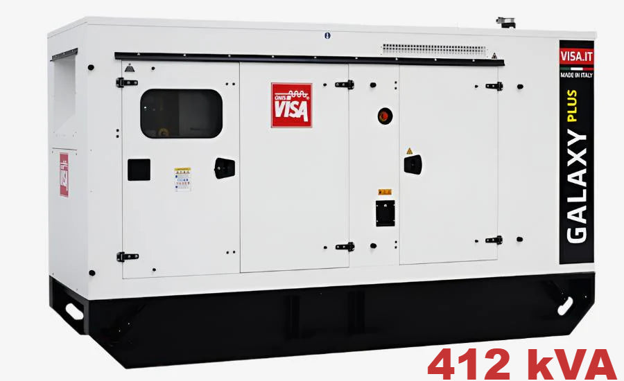 Diesel generator VISA Galaxy GX PLUS, VOLVO-PENTA, V 415 GX - 412 kVA, 329.6 kW