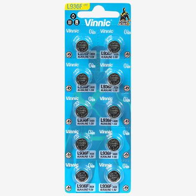 Батерия 1.5V Vinnic LR936/AG9, алкална