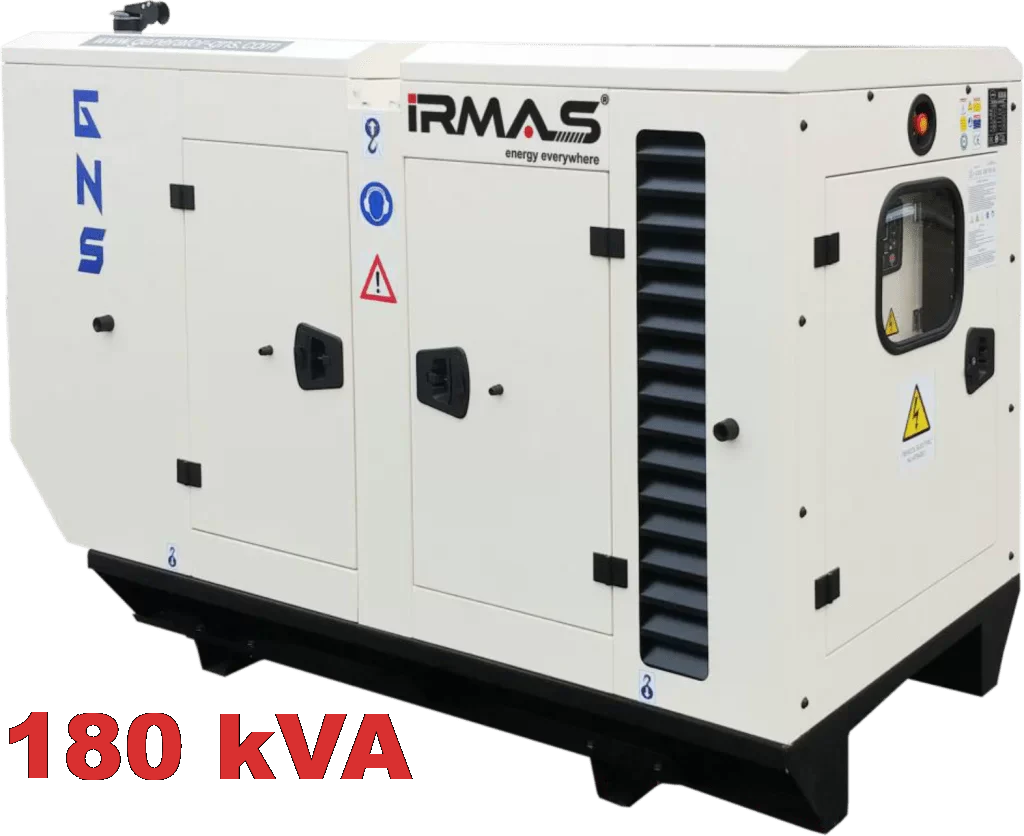 Diesel generator Irmas, Volvo, GNS 200 V - 180 kVA, 145 kW