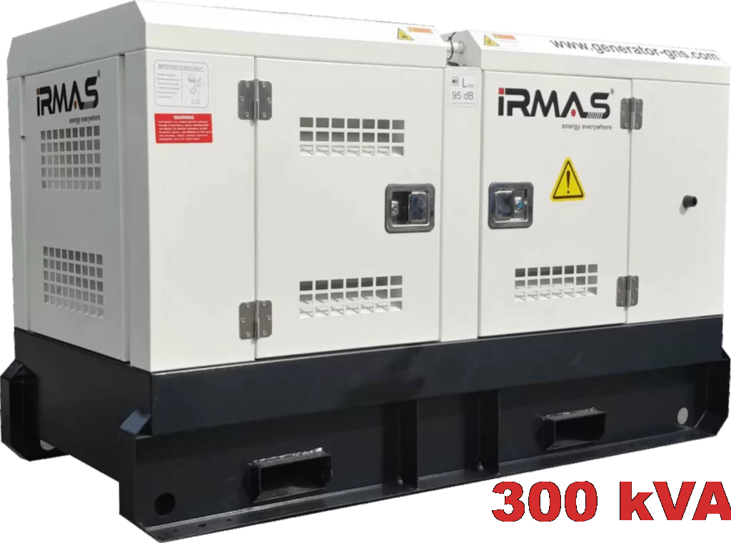 Diesel generator Irmas, Volvo, GNS 330 V - 300 kVA, 240 kW