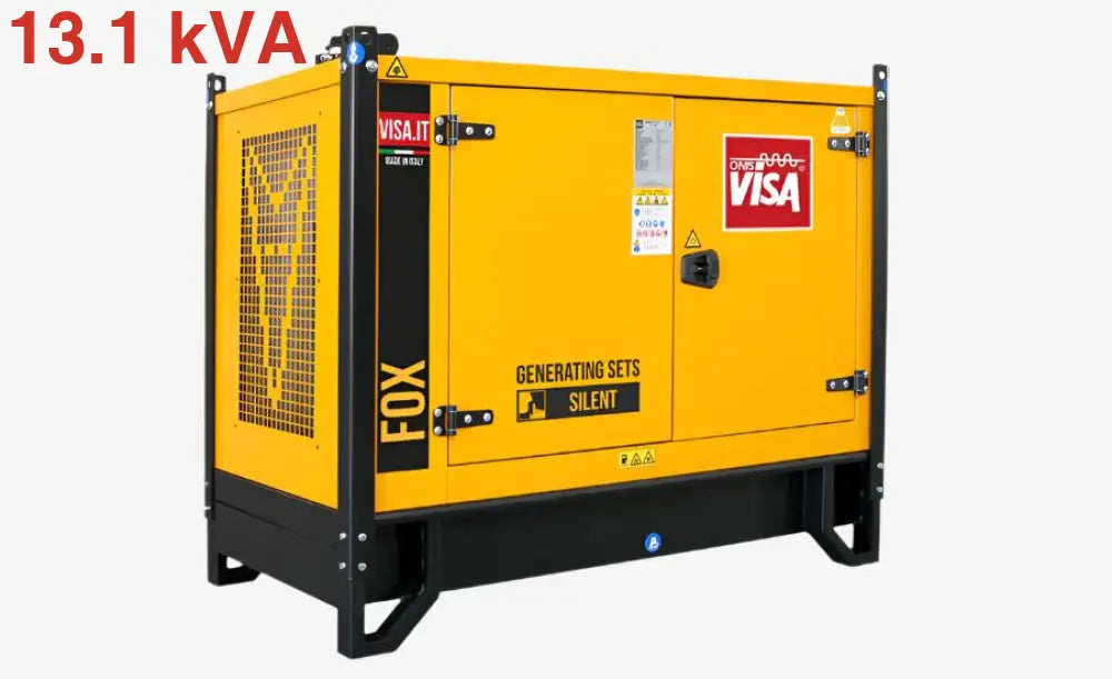 Diesel Generator Visa Fox Perkins P 14 - 13.1 Kva 10.48 Kw