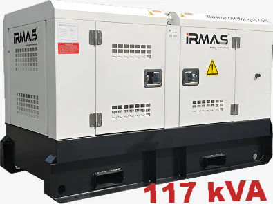 Diesel generator Irmas, Eco Kofo Ricardo, ECO 130 - C - 117 kVA, 93 kW