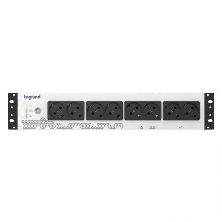 Бял Legrand, KEOR PDU - Монофазен, UPS, 800 VA - Eurogroup 33